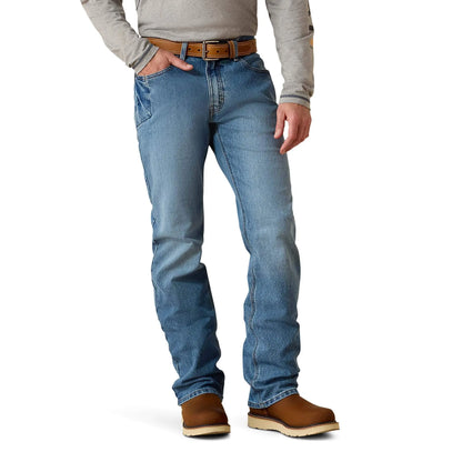 🔥 BESTSELLER | 6PCS $24.63 | Men's Relaxed Stretch Boot Cut Jeans