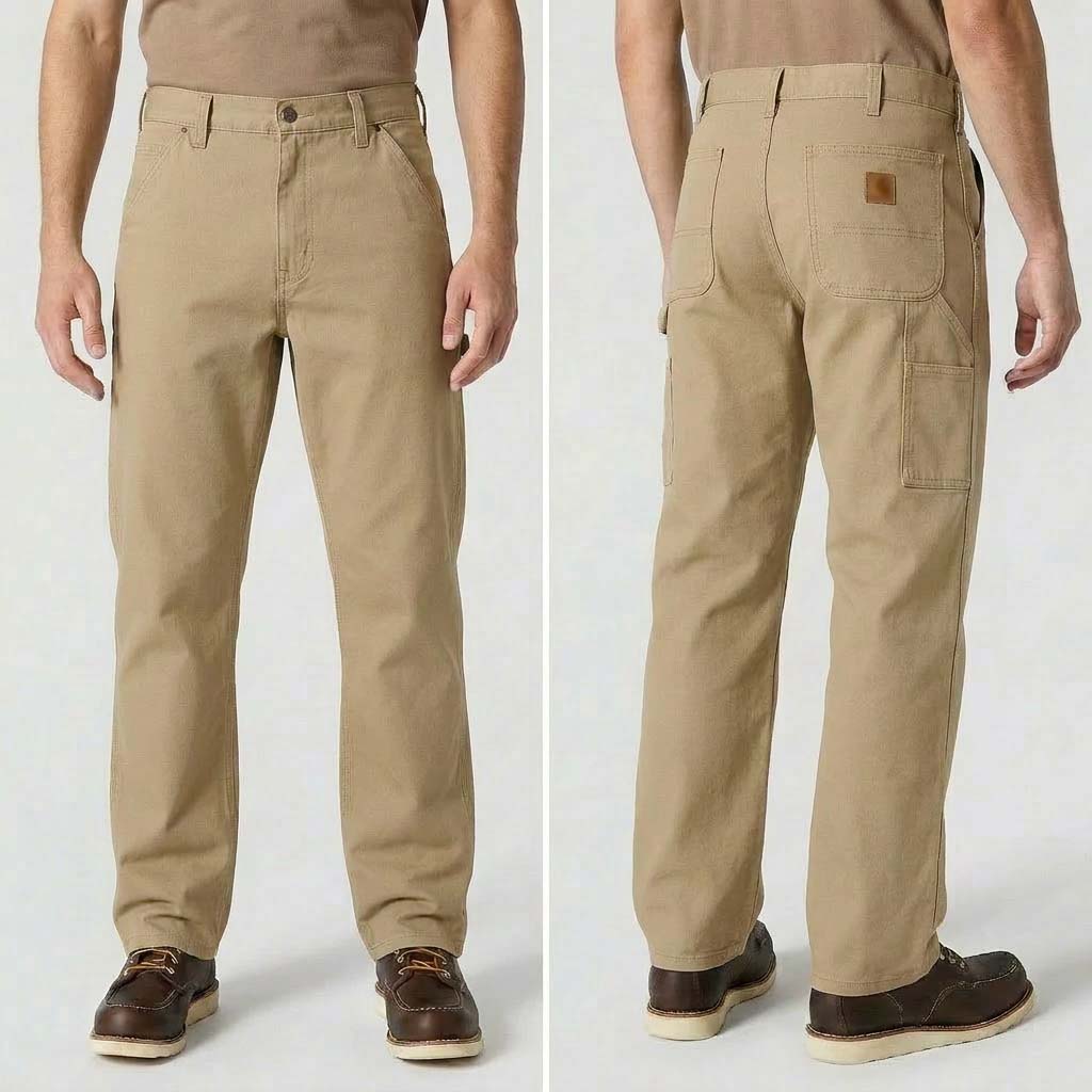 Ends at Midnight ! CHT Men's Flex Relaxed Straight Work Pants Rigby Pant