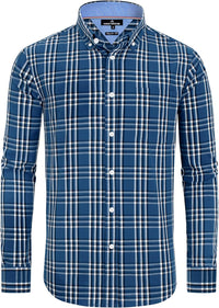 Navy, Gingham